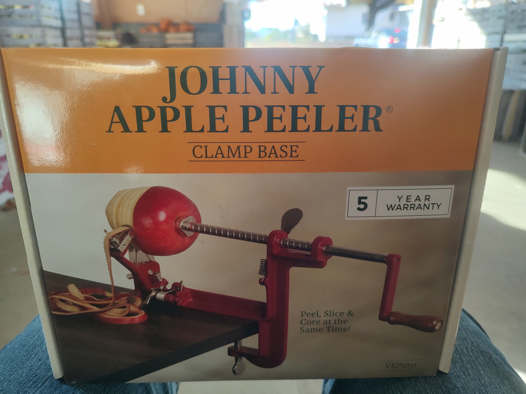 Johnny Apple Peeler Clamp Base