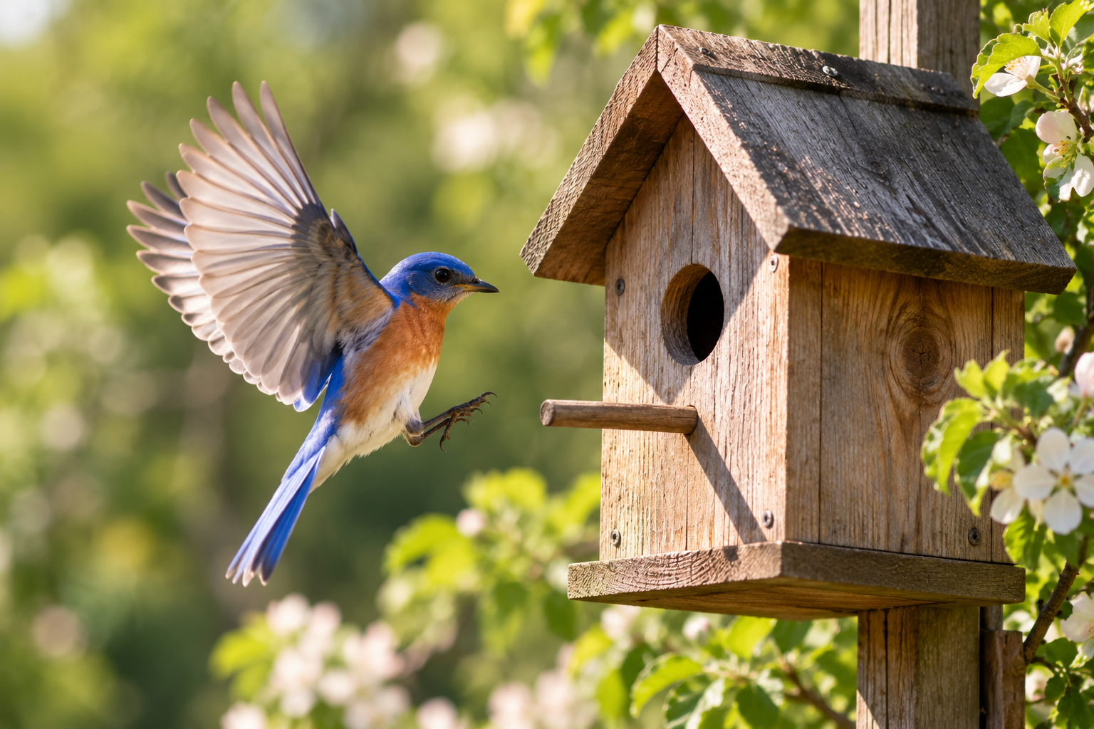 Birdhouses at Bush's Farm Market