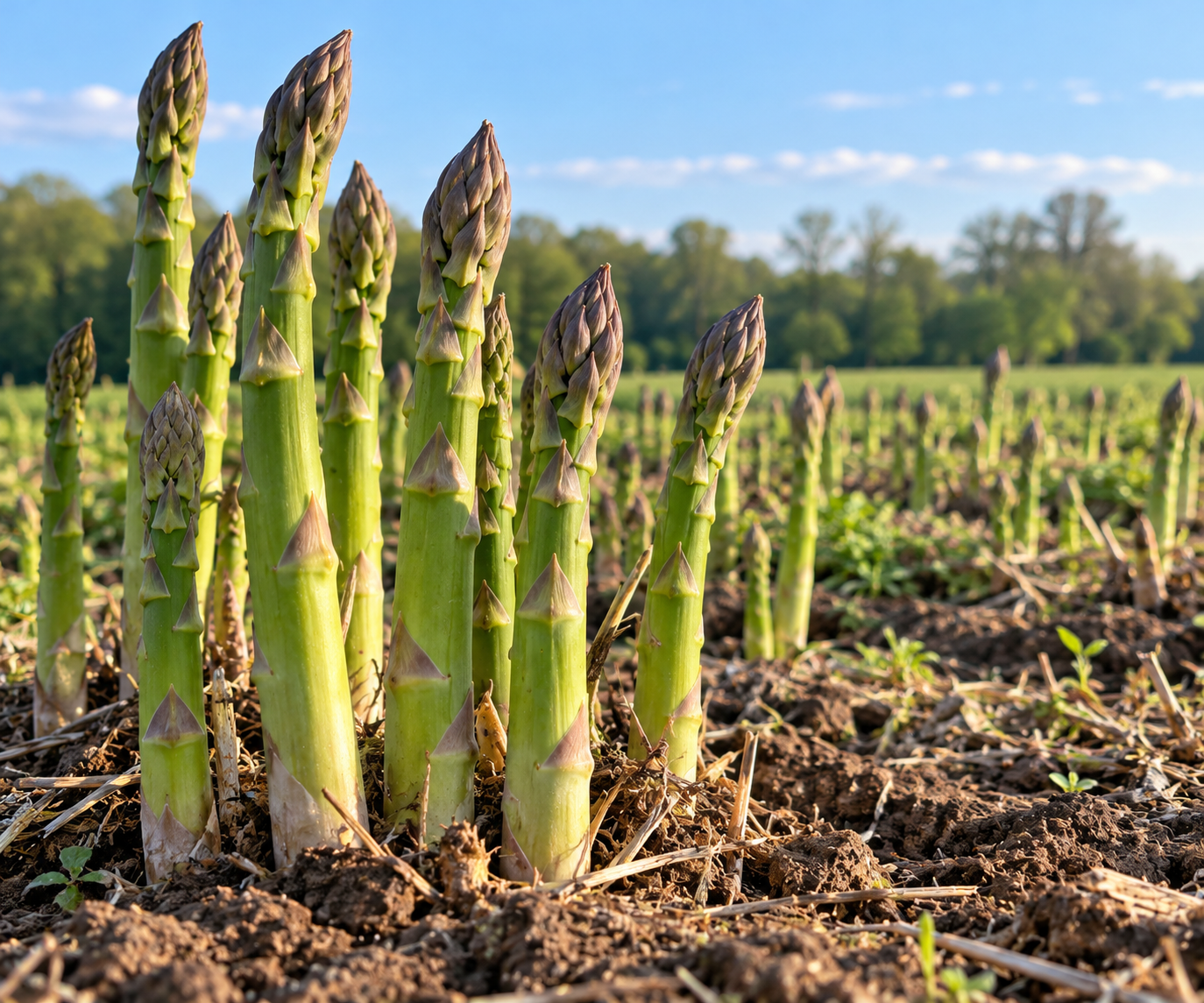 Pickled asparagus at Bush's Farm Market