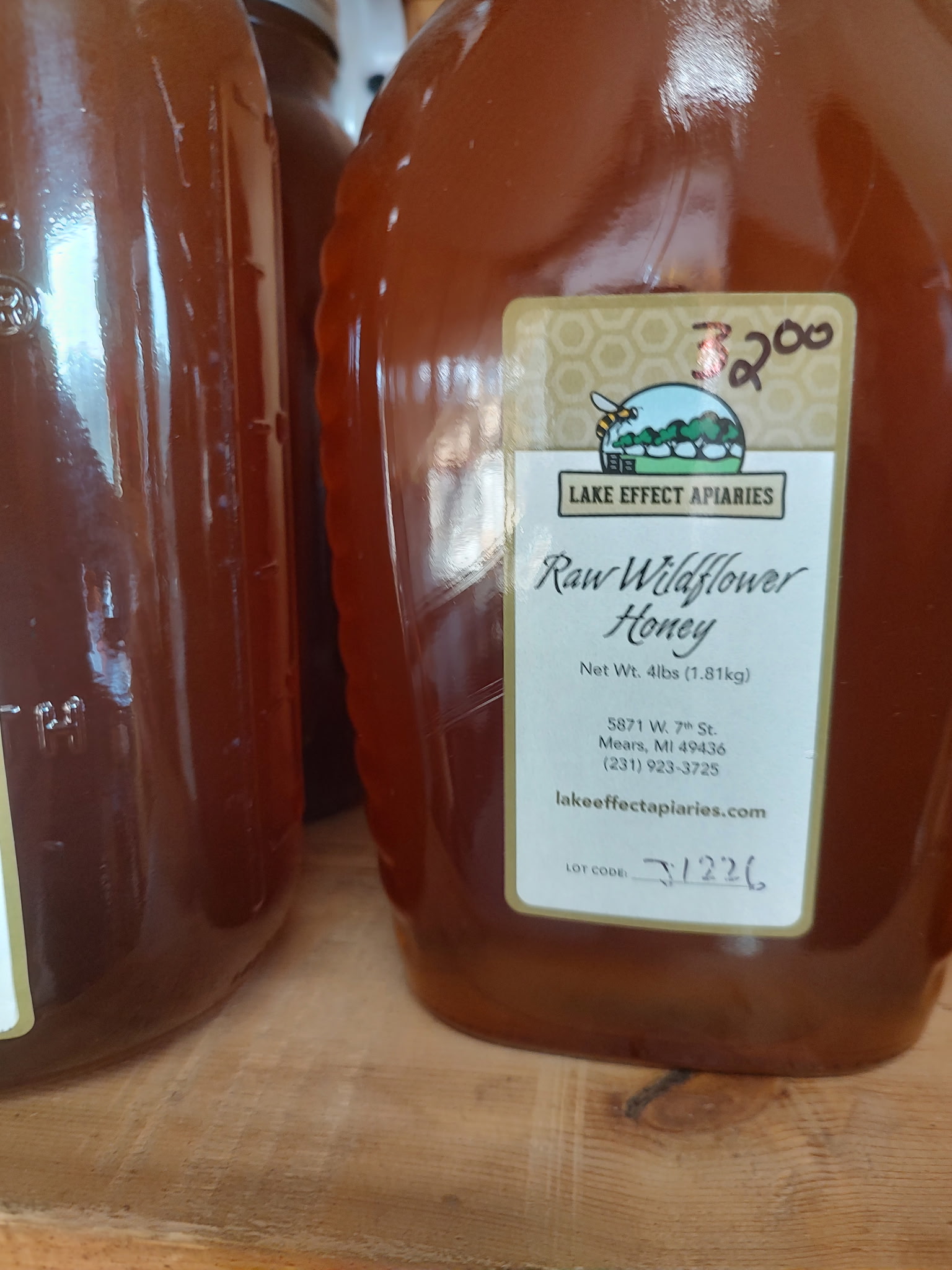 Lake Effect Raw Wildflower Honey