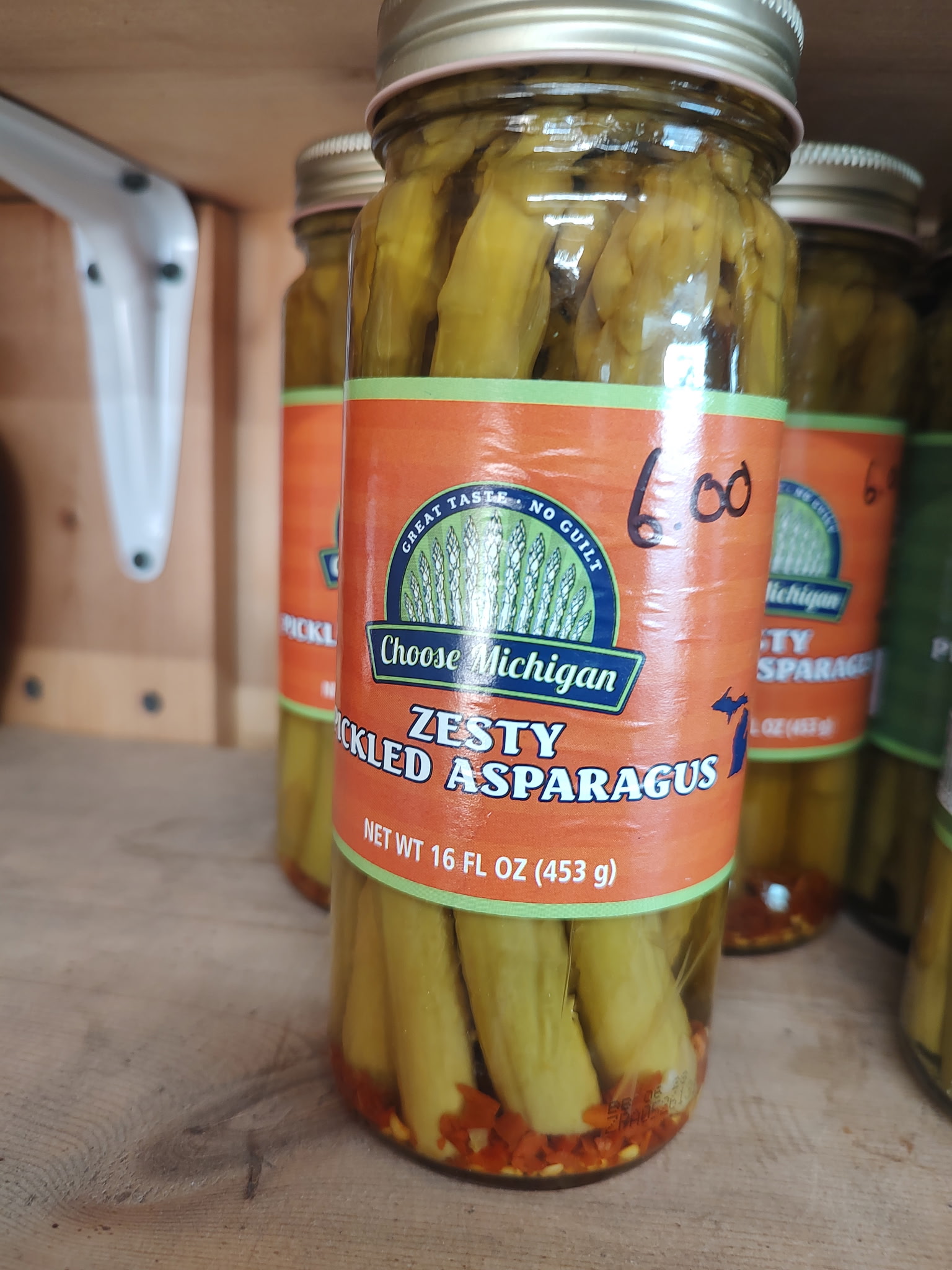 Zesty Pickled Asparagus